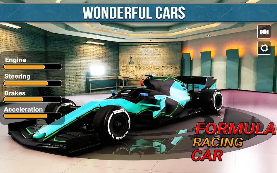 Formula Game: Car Racing Game  [МОД Бесконечные монеты] Screenshot 4