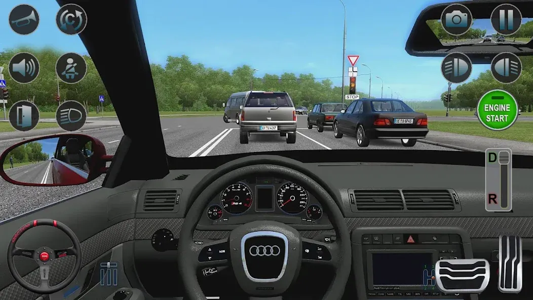 Fury Driving School: Car Game  [МОД Menu] Screenshot 4