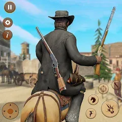 Скачать взлом West Cowboy Shooting Games 3D  [МОД Menu] - стабильная версия apk на Андроид