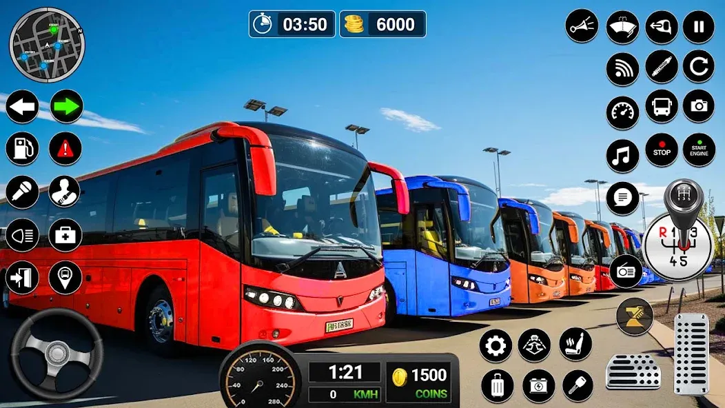 Bus Simulator Game: Coach Game  [МОД Mega Pack] Screenshot 1