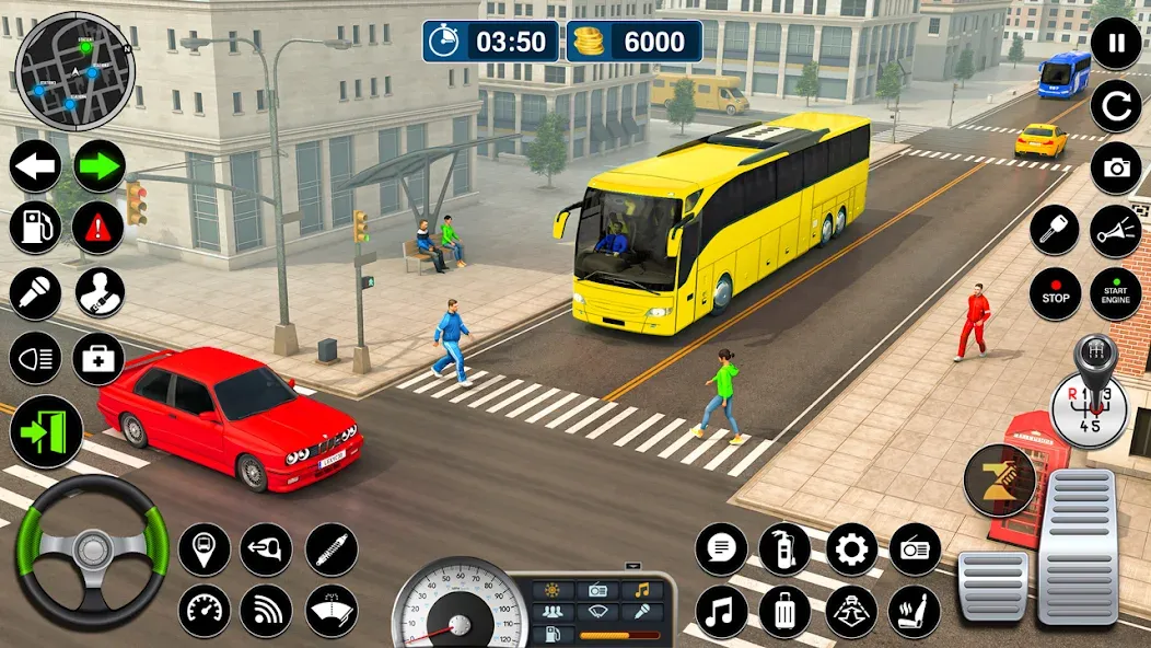 Bus Simulator Game: Coach Game  [МОД Mega Pack] Screenshot 4