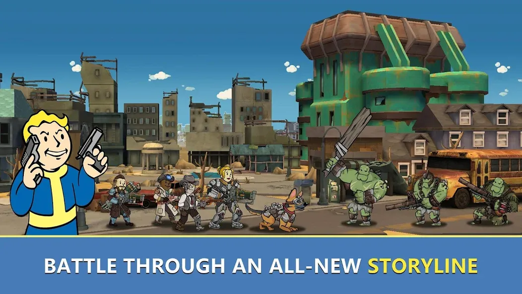 Fallout Shelter Online (Фоллаут Шелтер Онлайн)  [МОД Mega Pack] Screenshot 2