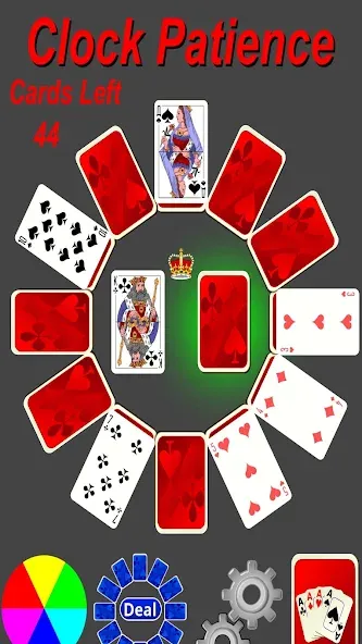 Clock Patience Solitaire (Клок Пэйшенс Солитер)  [МОД Бесконечные деньги] Screenshot 4