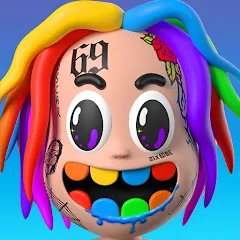 Скачать взломанную 6ix9ine Runner (икс9айн Раннер)  [МОД Много денег] - полная версия apk на Андроид