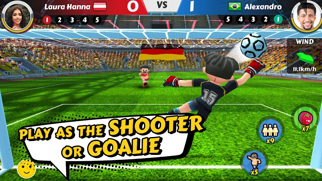 Perfect Kick 2 - Online Soccer (Пэрфект Кик2)  [МОД Mega Pack] Screenshot 2