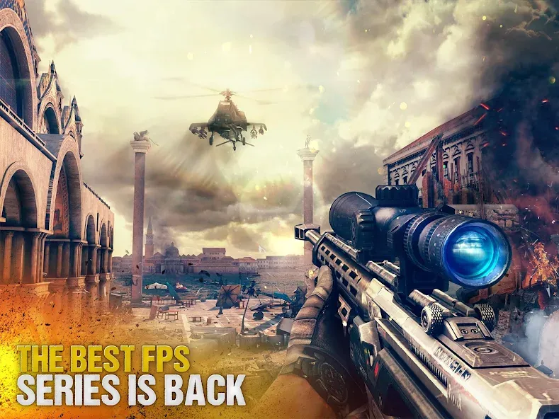 Modern Combat 5: mobile FPS (Модерн Комбат 5)  [МОД Unlimited Money] Screenshot 1