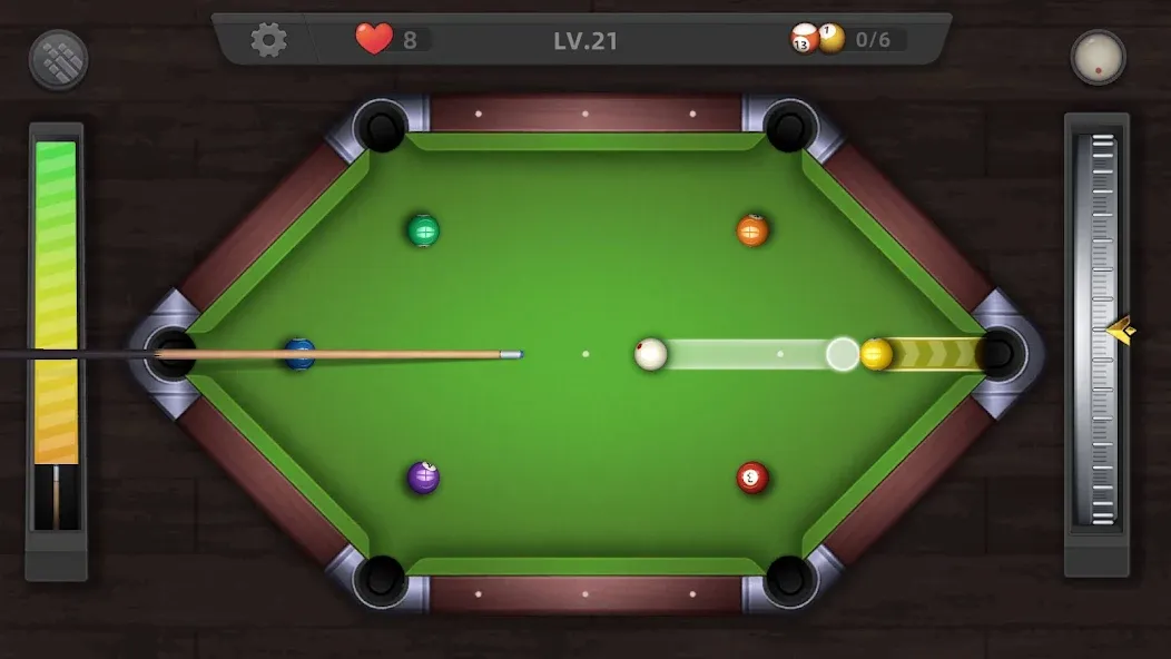 Pool Billiards 3D:Bida بیلیارد (Пул бильярд 3D)  [МОД Бесконечные монеты] Screenshot 4