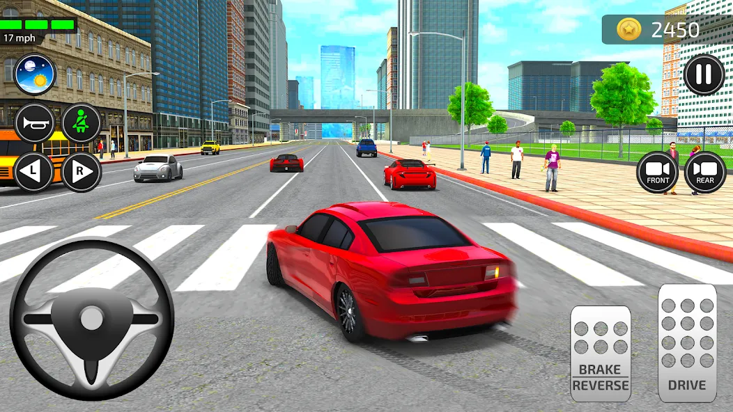 Driving Academy Car Simulator  [МОД Unlimited Money] Screenshot 2