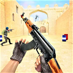 Скачать взлом Commando Gun Shooting Games  [МОД Много монет] - полная версия apk на Андроид