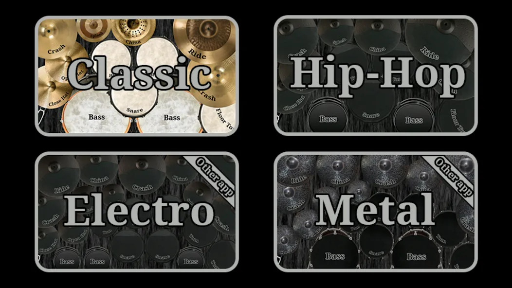 Drum kit (Drums) free  [МОД Бесконечные монеты] Screenshot 5