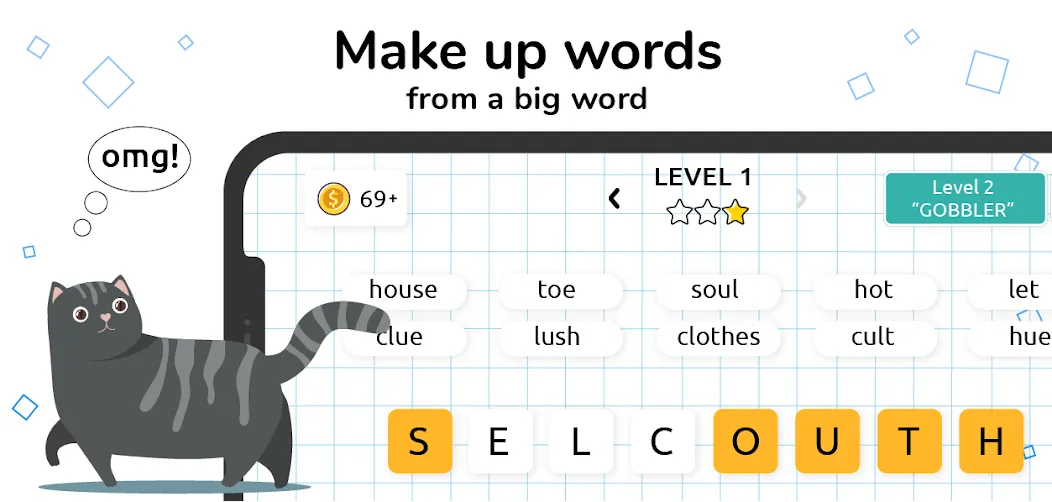 Words in Word  [МОД Unlimited Money] Screenshot 1