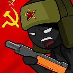 Взломанная Stickman WW2 (Стикмэн Вторая Мировая война)  [МОД Много денег] - последняя версия apk на Андроид