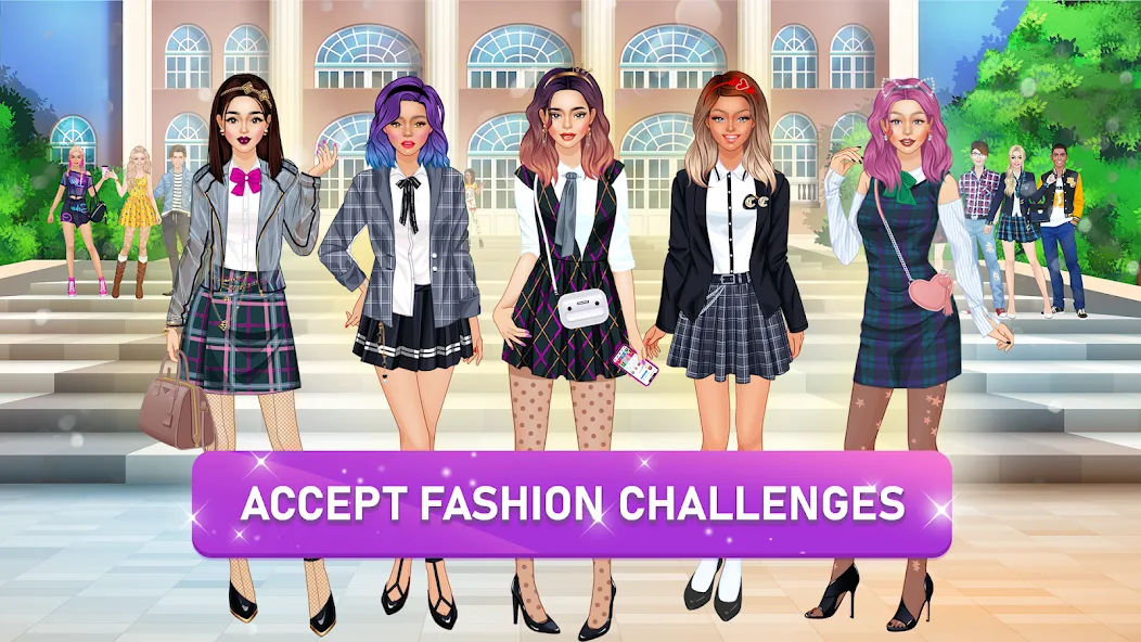 College Girls Team Makeover  [МОД Unlimited Money] Screenshot 1