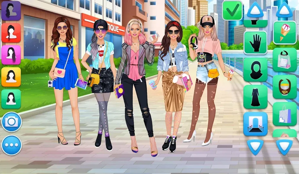 College Girls Team Makeover  [МОД Unlimited Money] Screenshot 5