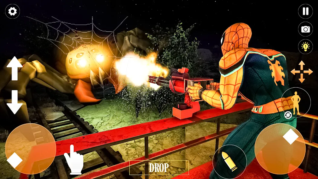 Horror Spider : Scary Train  [МОД Много денег] Screenshot 2