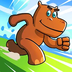 Взлом Hippo Dash (Хиппо Дэш)  [МОД Mega Pack] - последняя версия apk на Андроид