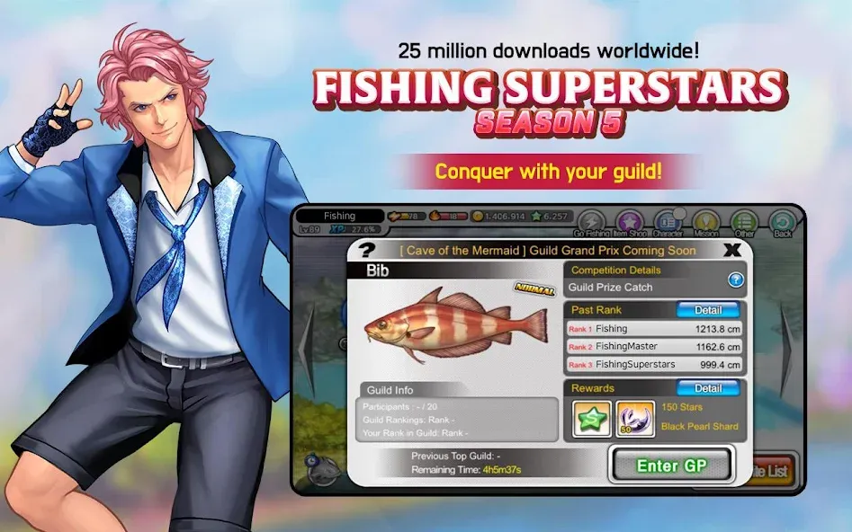 Fishing Superstars (Фишинг Суперзвезды)  [МОД Unlocked] Screenshot 2