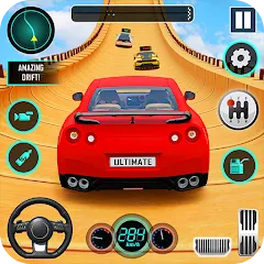 Взломанная Racing Car Stunt | Stunt Race (Рейсинг Кар Стант)  [МОД Unlimited Money] - стабильная версия apk на Андроид