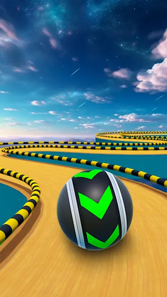 Fast Ball Jump - Going Ball 3d (Скай Болл Джамп)  [МОД Unlimited Money] Screenshot 3