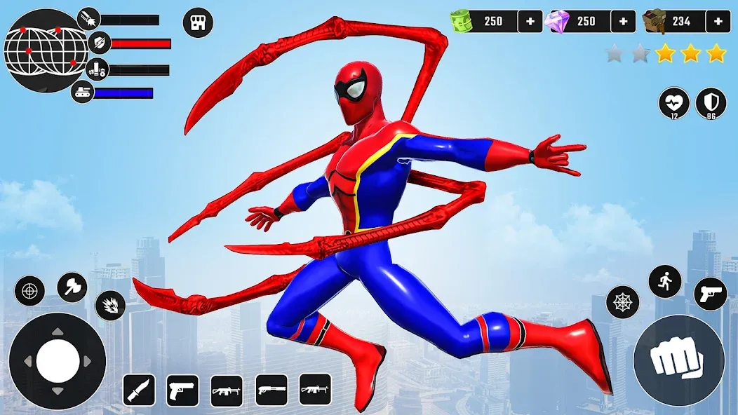 Miami Superhero: Spider Games  [МОД Unlimited Money] Screenshot 1