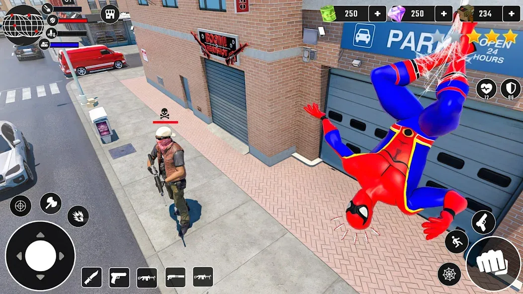 Miami Superhero: Spider Games  [МОД Unlimited Money] Screenshot 3