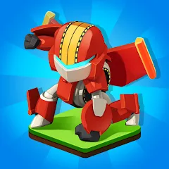 Скачать взломанную Merge Plane Robots Idle Empire (Мердж Плейн Роботы)  [МОД Меню] - последняя версия apk на Андроид