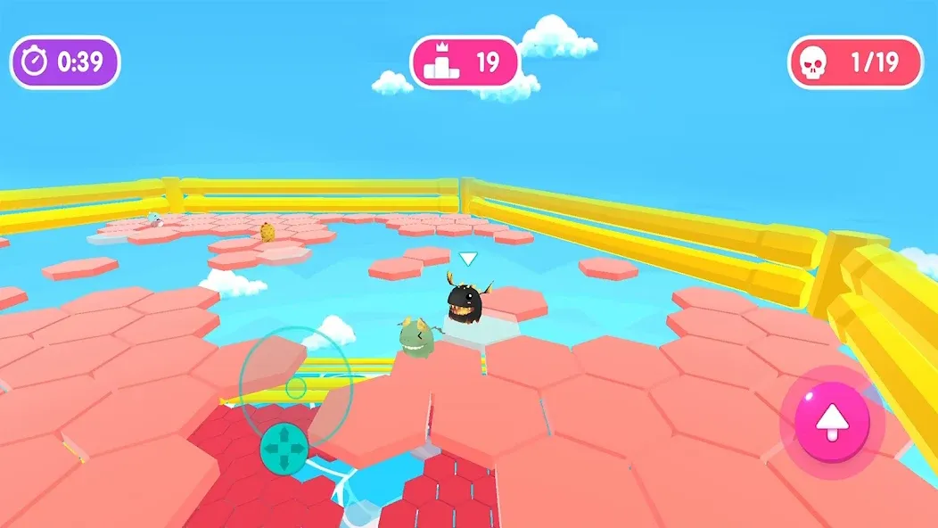 Fall.io - Race of Dino  [МОД Menu] Screenshot 4