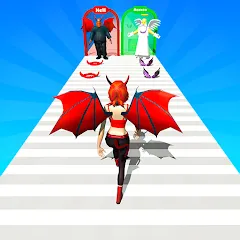 Скачать взломанную Heaven Life Rush! Paradise Run  [МОД Меню] - стабильная версия apk на Андроид