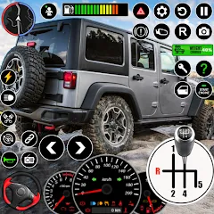 Скачать взлом Offroad Jeep Driving & Parking  [МОД Бесконечные деньги] - последняя версия apk на Андроид