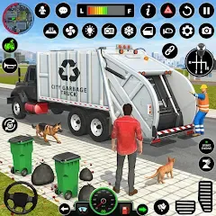 Скачать взломанную Truck Driving Games Truck Game (Трак Драйвинг игры Трак игра)  [МОД Mega Pack] - стабильная версия apk на Андроид