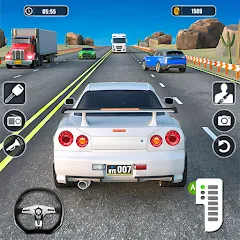 Взлом Real Highway Car Racing Games  [МОД Меню] - полная версия apk на Андроид