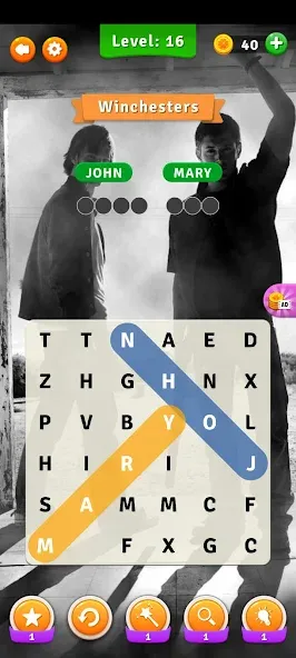 Supernatural Word Search (упернатуральный поиск слов)  [МОД Unlocked] Screenshot 4