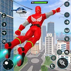 Скачать взлом Rope Hero Spider Fighting Game  [МОД Mega Pack] - полная версия apk на Андроид