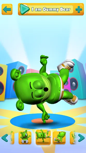 Talking Gummy Bear Kids Games  [МОД Unlocked] Screenshot 5