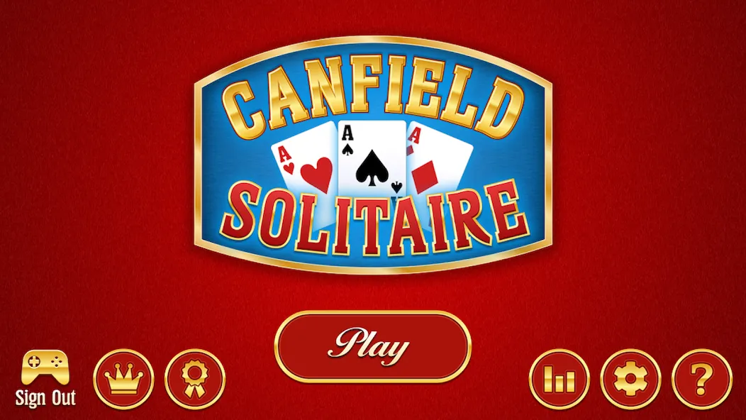 Canfield Solitaire (Кэнфилд пасьянс)  [МОД Все открыто] Screenshot 4