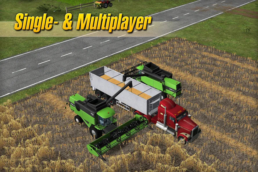 Farming Simulator 14 (Фарминг Симулятор 14)  [МОД Бесконечные деньги] Screenshot 2