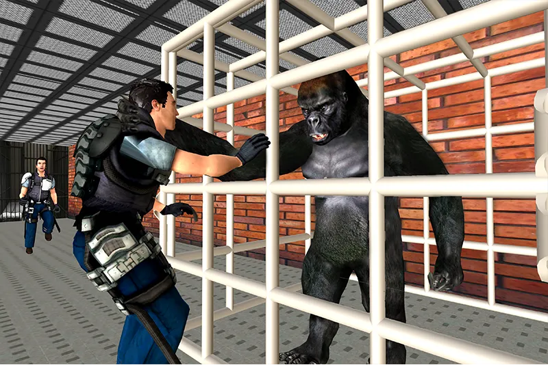 Gorilla Smash City Escape Jail  [МОД Бесконечные деньги] Screenshot 3