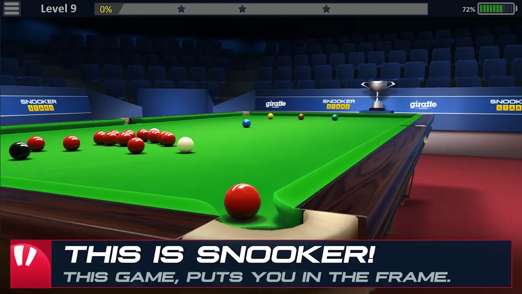 Snooker Stars - 3D Online Spor (Снукер Старс)  [МОД Много монет] Screenshot 1