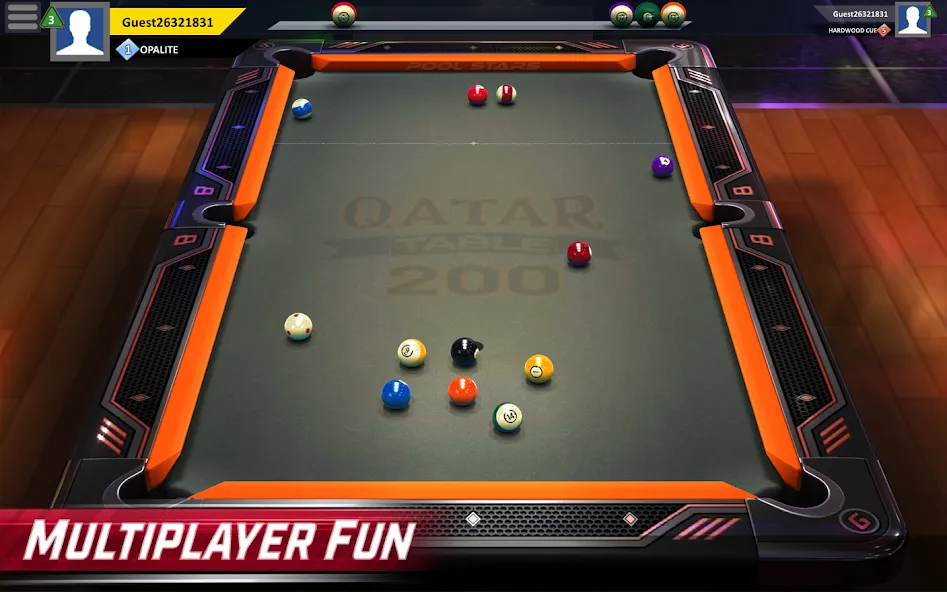 Pool Stars - 3D Online Multipl (Пул Старс)  [МОД Все открыто] Screenshot 4