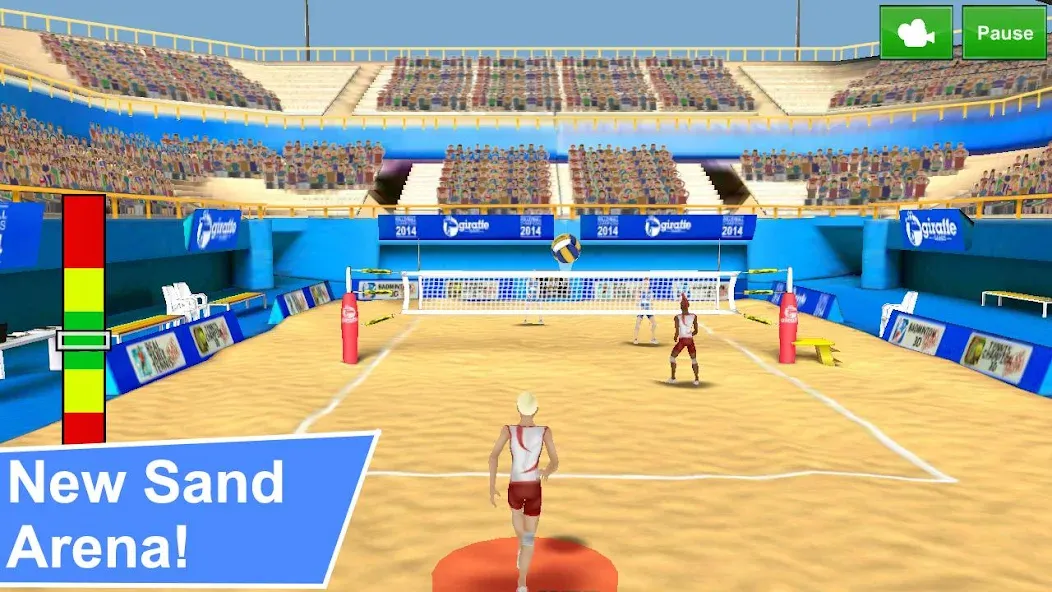 Volleyball Champions 3D - Onli  [МОД Mega Pack] Screenshot 1