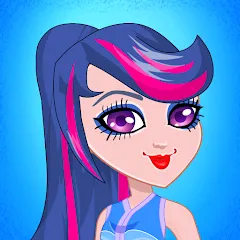 Скачать взлом Pony College Student Dress Up (Пони Студент Колледжа Одеваются)  [МОД Unlocked] - последняя версия apk на Андроид