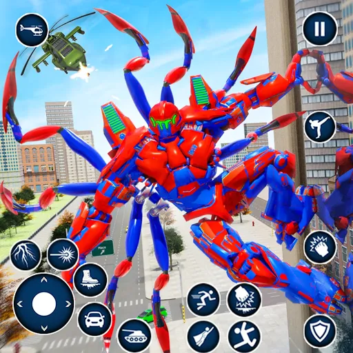 Spider Robot: Robot Car Games (Спайдер Робот)  [МОД Menu] Screenshot 1