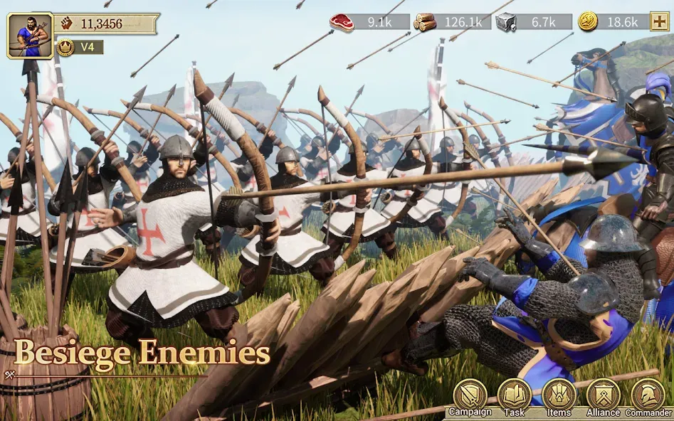 Game of Empires:Warring Realms (Уорринг Нейшенс)  [МОД Menu] Screenshot 1