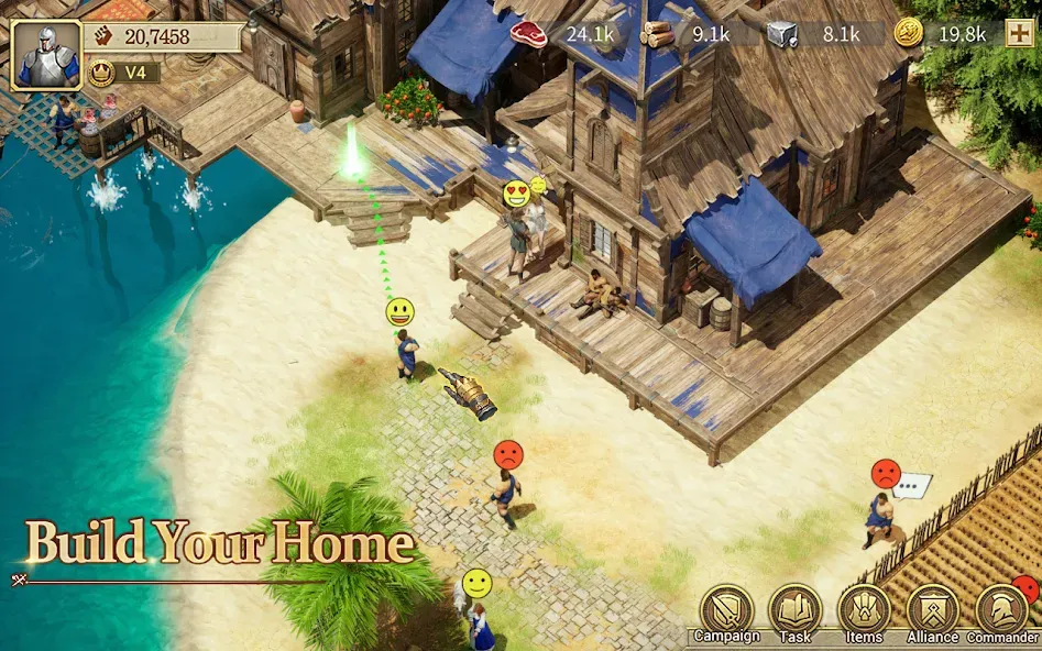 Game of Empires:Warring Realms (Уорринг Нейшенс)  [МОД Menu] Screenshot 5