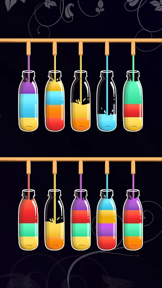 Water Sort - Color Puzzle Game (Уотер Сорт)  [МОД Menu] Screenshot 2