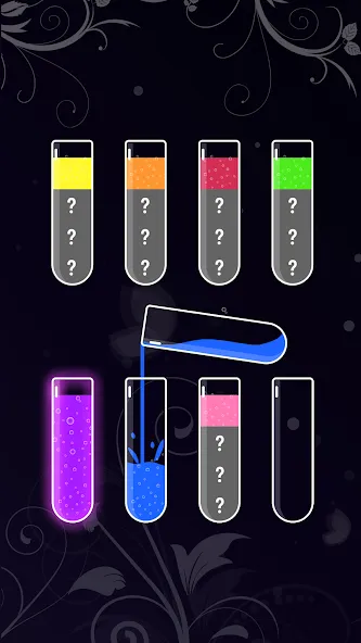 Water Sort - Color Puzzle Game (Уотер Сорт)  [МОД Menu] Screenshot 4