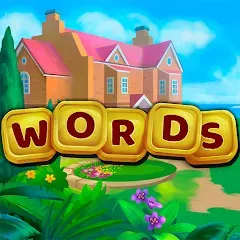 Взломанная Travel words: Word find games (Травел вордс)  [МОД Unlocked] - последняя версия apk на Андроид