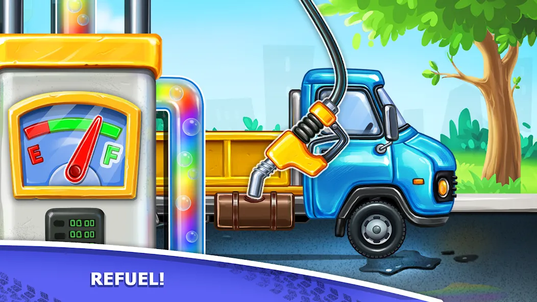 Kids truck games Build a house  [МОД Menu] Screenshot 3