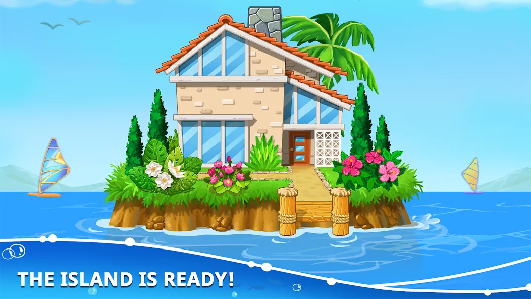 Island building! Build a house  [МОД Menu] Screenshot 5