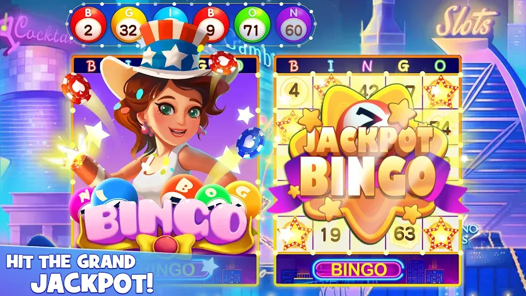 Bingo Lucky: Play Bingo Games (Бинго Лаки)  [МОД Unlimited Money] Screenshot 2